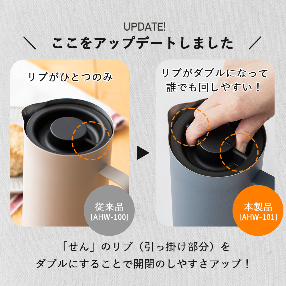 ピーコック魔法瓶工業 リビングポット 保温ポット 1L ピーコック