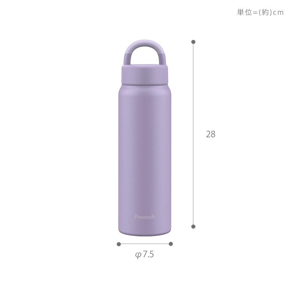 ピーコック魔法瓶工業 水筒 マグ ボトル ステンレス 750ml 小学生