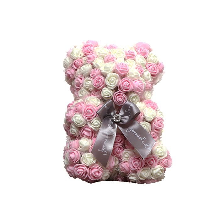 Q-FLA ベアローズ S バラ くま 薔薇 花 造花 インテリア Q-FLA ベアローズ S バラ くま 薔薇 花 造花 インテリア