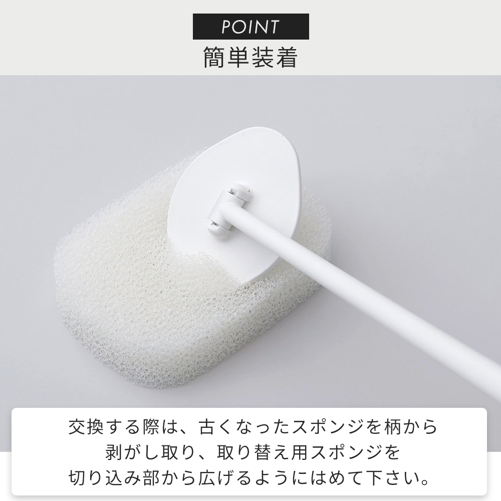 marna（マーナ） お風呂の柄付きスポンジ リフィル W676 マーナのき