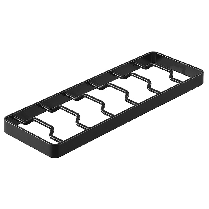 0629) 天然木 唐木 奥行3段調整式 丼立て 皿立て 大中小3