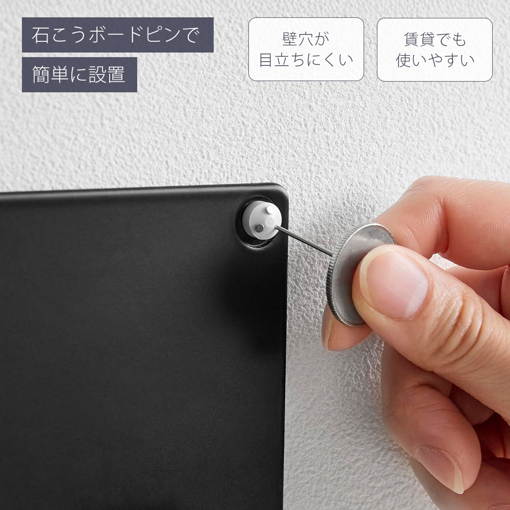 山崎実業 公式 スマート 壁付けテレビホルダー smart テレビ 壁掛け