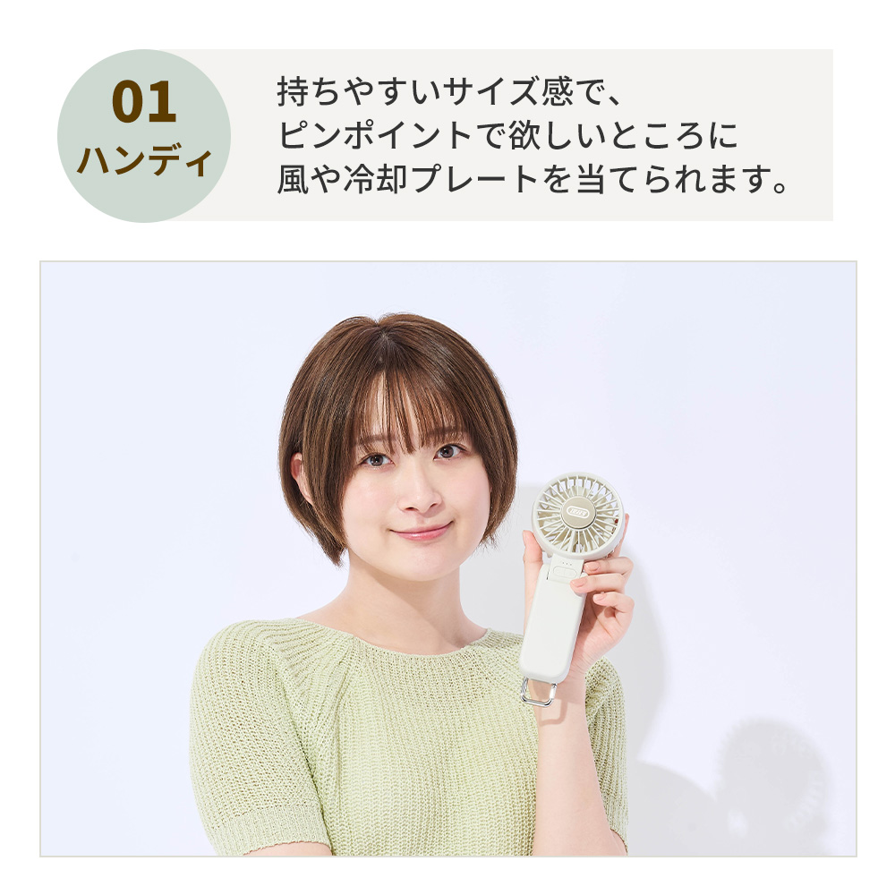 Toffy [2026年最新モデル] toffy トフィー ひんやり ダブルブレード