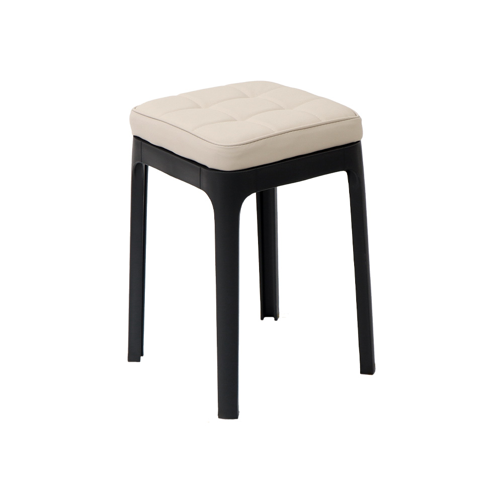 ヤマソロ スツール 収納 椅子 スタッキング 1脚 単品 チェア イス 四角