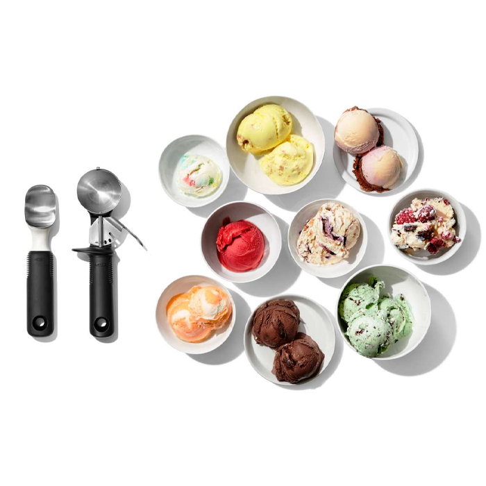 OXO オクソー レバー式アイスクリームスクープ アイスクリームディッシャー ワンタッチ  ステンレス 食洗器対応 握りやすい 11295100｜e-alamode-ys｜10