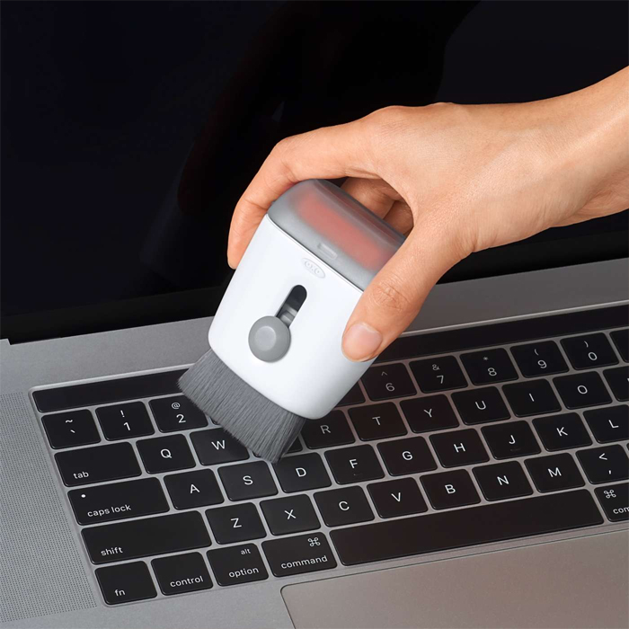 OXO オクソー キーボード＆液晶クリーナー 12246100 PCクリーナー ブラシ マイクロファイバー 掃除 パソコン スマホ タブレット 眼鏡 |  | 07