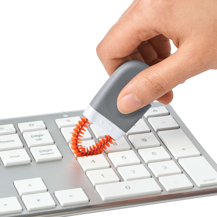 OXO オクソー キーボード＆液晶クリーニングセット 12246300 PCクリーナー ブラシ マイクロファイバー 掃除 パソコン スマホ 眼鏡 |  | 03