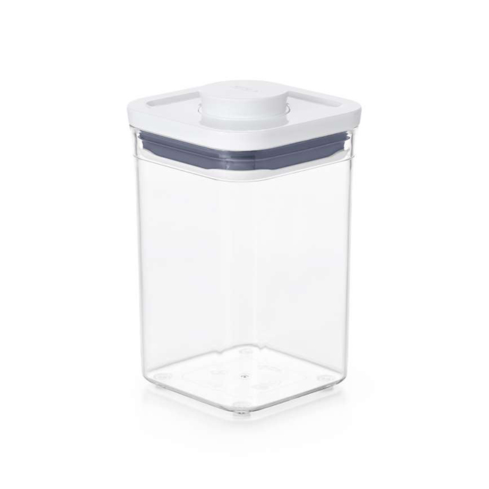 OXO オクソー ポップコンテナ スモールスクエア ショート 1L 11234000 保存容器 プラスチック 密閉 調味料 食品 保存 キャニスター ストッカー | OXO（キッチン用品） | 01