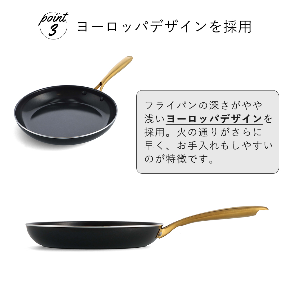 Studio（GREEN PAN） ガラス蓋 蓋 フタ 26cm 蓋単体 鍋蓋