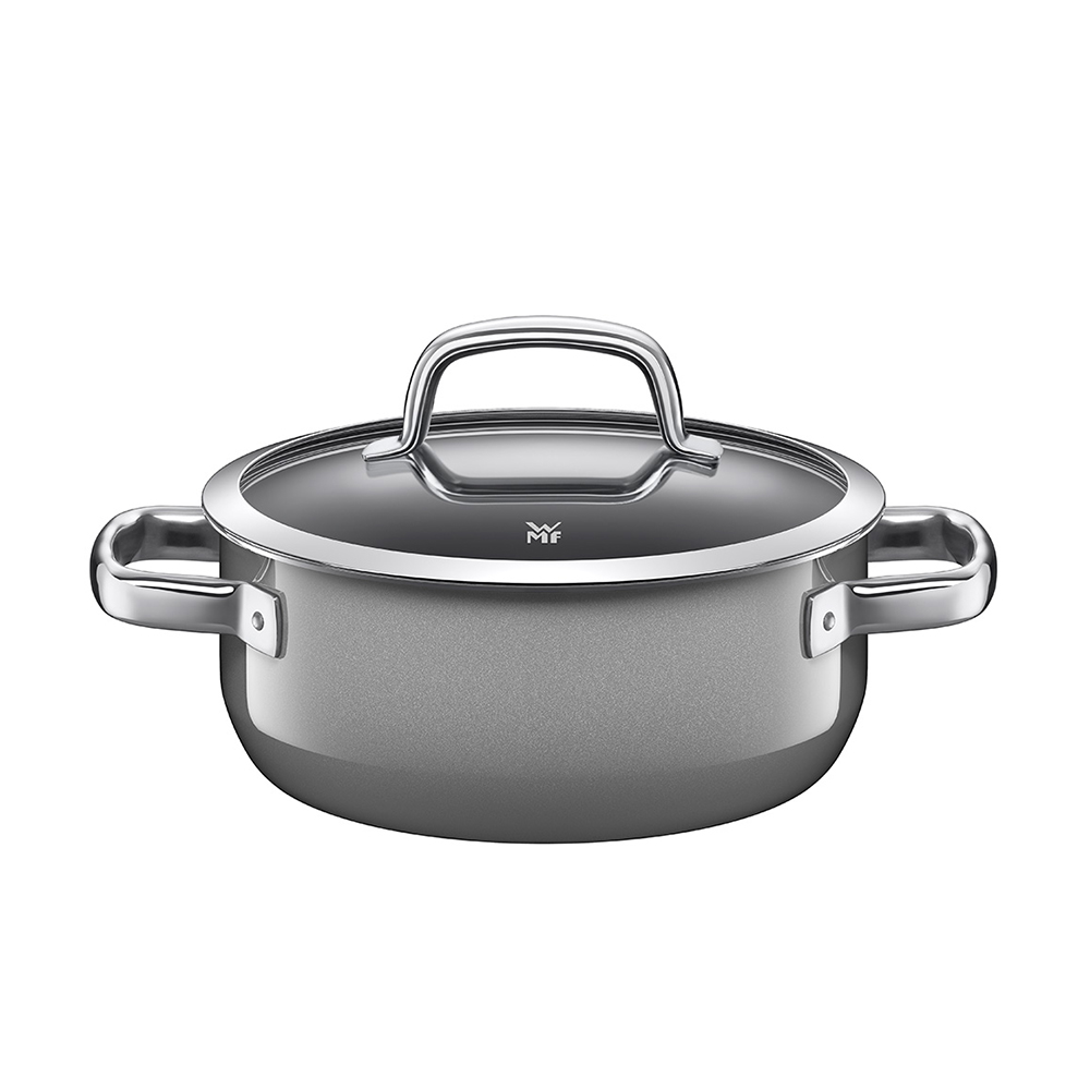 WMF Fusiontec 両手鍋 IH対応　ローキャセロール　20センチ WMF（ヴェーエムエフ） フュージョンテックミネラル ローキャセロール