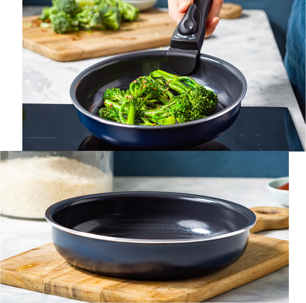 グリーンパン クリックシェフ フライパン20&ソースパン16【新品・未使用】 グリーンパン クリックシェフ フライパン20&ソースパン16【新品・未