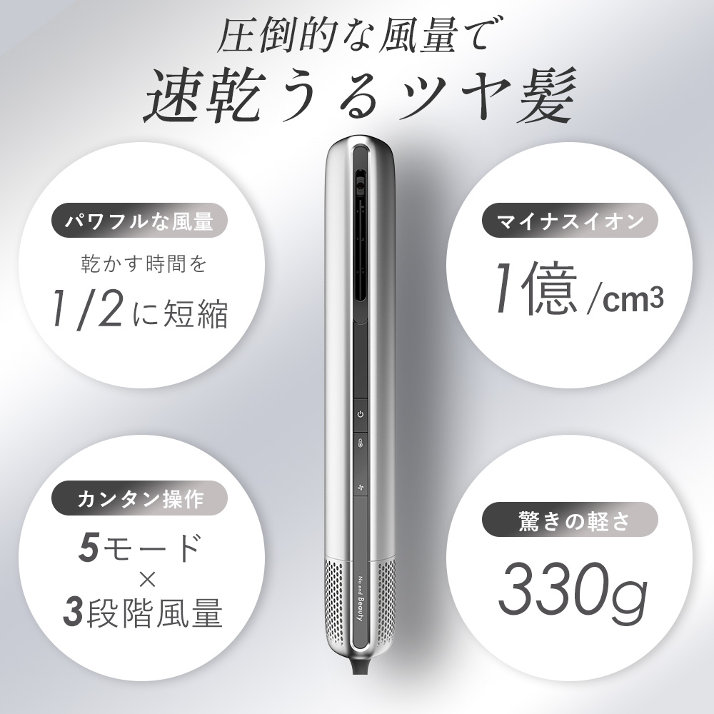 新品未開封 Noend エアーブロースティックドライヤー 大風量 楽天市場】＼楽天CM紹介【家電批評ベストバイ】／ Noend エアー