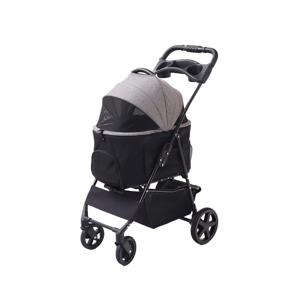 ヤマソロ ペットカート 折りたたみ 分離型 対面式 3way フルオープン