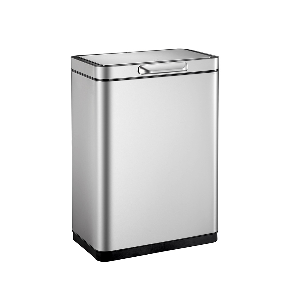 (豪華２大特典) ゴミ箱 自動 開閉 30L ステンレス おしゃれ 分別 スリム ふた イータッチエレクトリック センサービン 充電式 EKO | EKO | 01