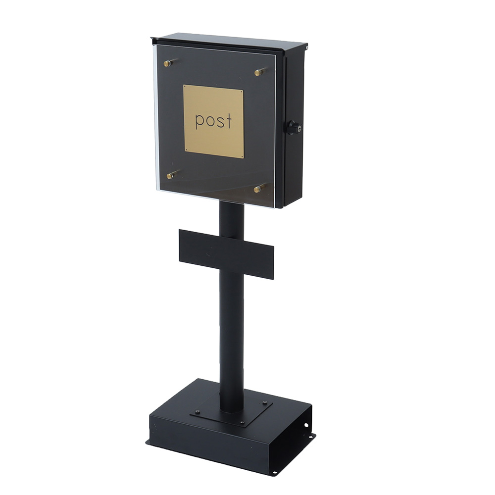 ヤマソロ ポスト おしゃれ スタンドポスト 郵便ポスト 北欧 受け 置き