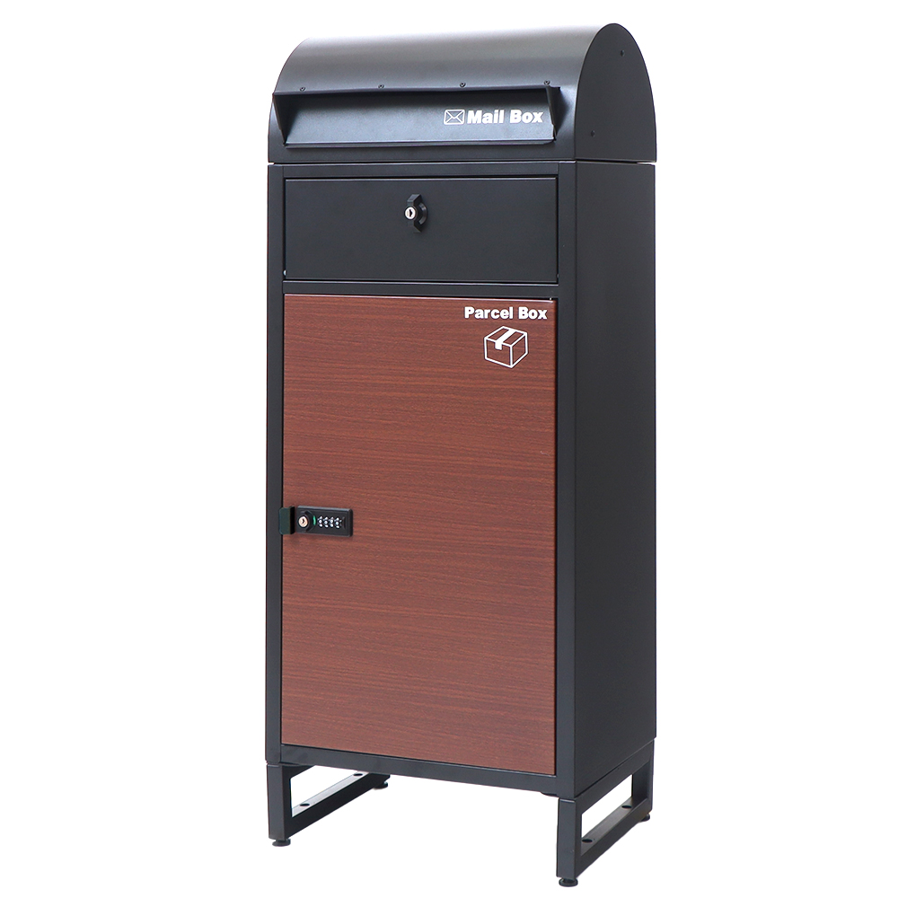 宅配ボックス 置き配 戸建て用 後付け おしゃれ 大型 ポスト 付き 一