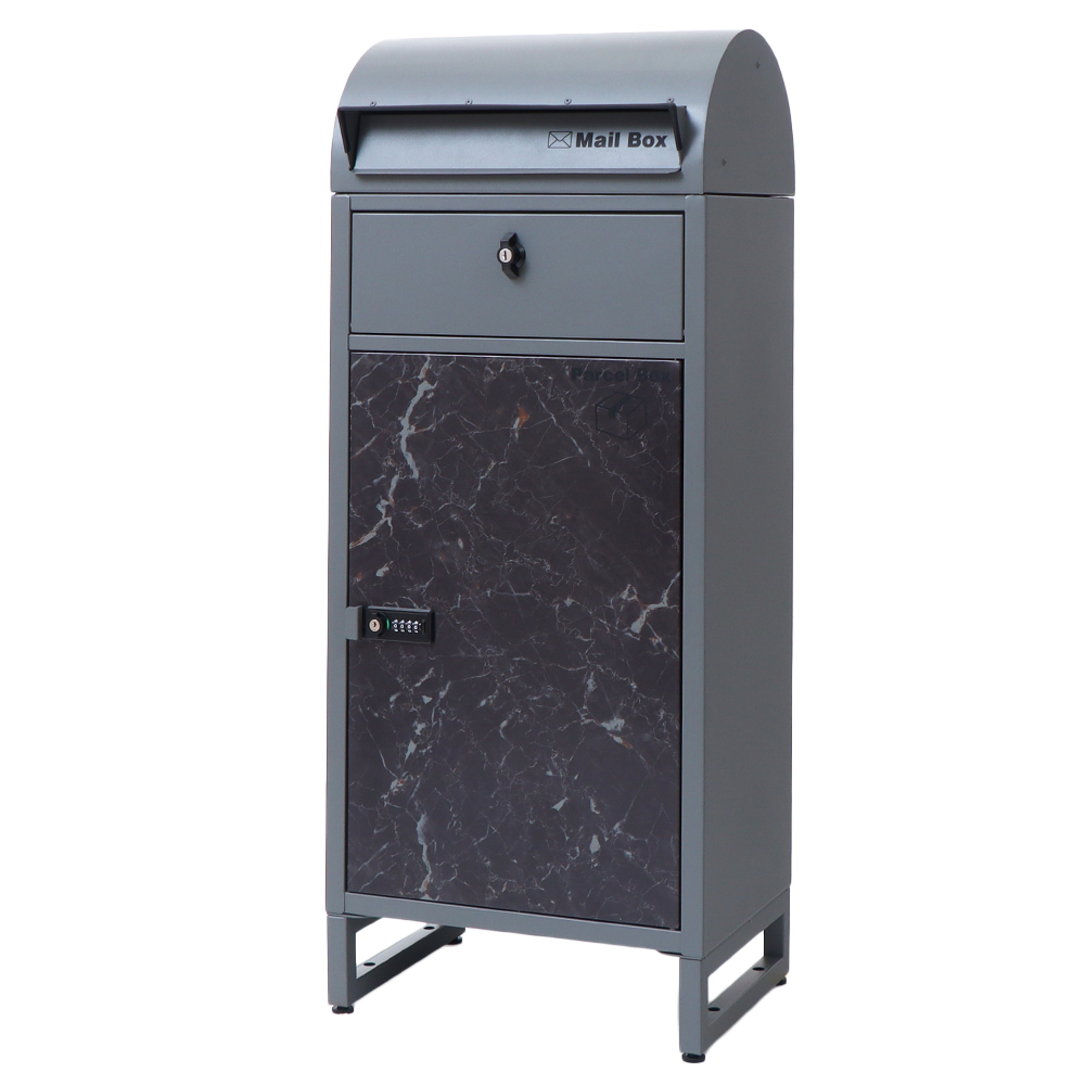 ヤマソロ 宅配ボックス 置き配 戸建て用 後付け おしゃれ 大型 ポスト