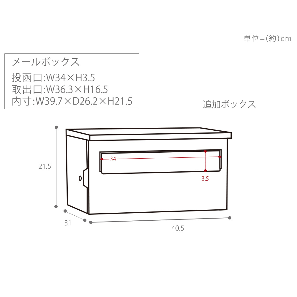ヤマソロ ポスト 置き型 スタンド 専用オプション 二世帯 用 追加