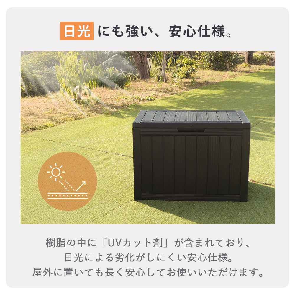 ヤマソロ ストレージ ボックス 170L 宅配 コンテナ 収納 物置 屋外