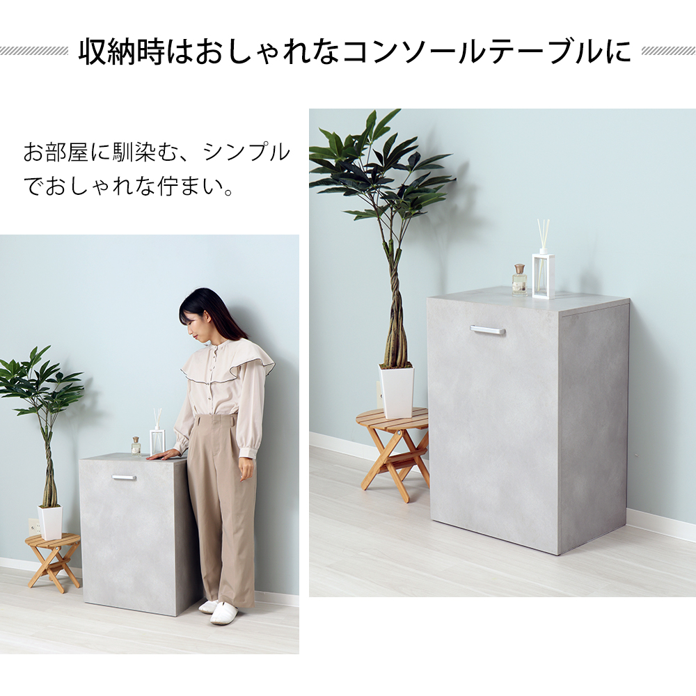 ヤマソロ デスク おしゃれ 棚 付き 収納型 折り畳み 拡張 幅41cm 133cm