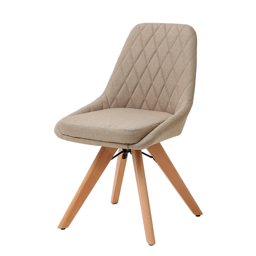 ヤマソロ ダイニング チェア 回転式 2脚 セット おしゃれ 北欧 疲れ