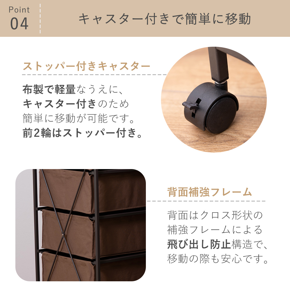 東谷 チェスト 白 4段 衣類 収納 ケース 引き出し ボックス 棚 ラック