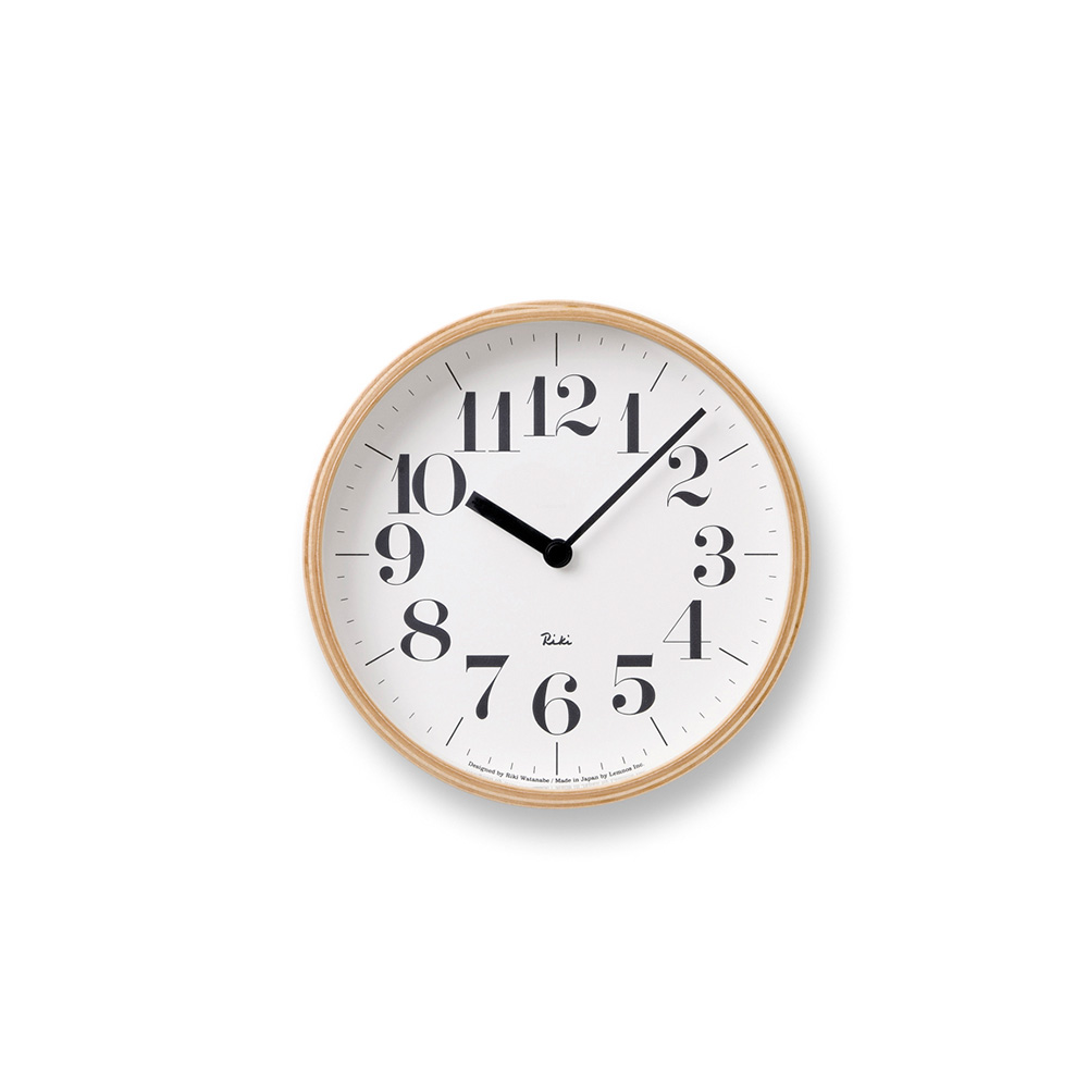 Lemnos（レムノス） 7/3はP+10％！ 掛け時計 RIKI CLOCK リキ クロック