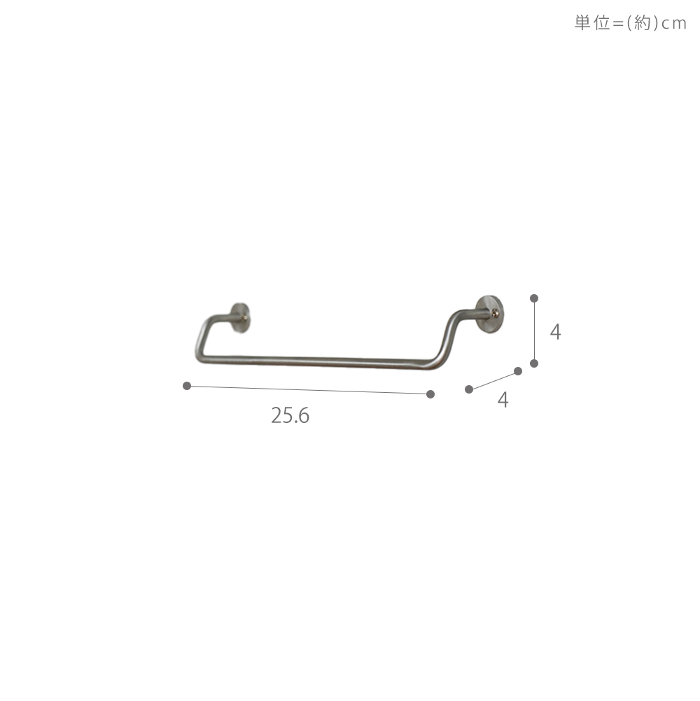 KT sus towel holder S タオルバー ステンレス タオルハンガー