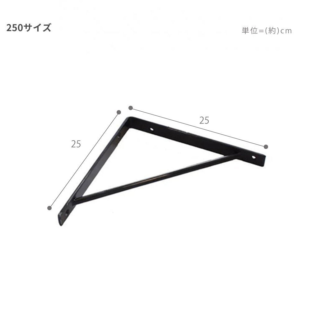 アイアン ウォール シェルフ IRON SHELF 250 25cm ラック 棚 壁 壁面