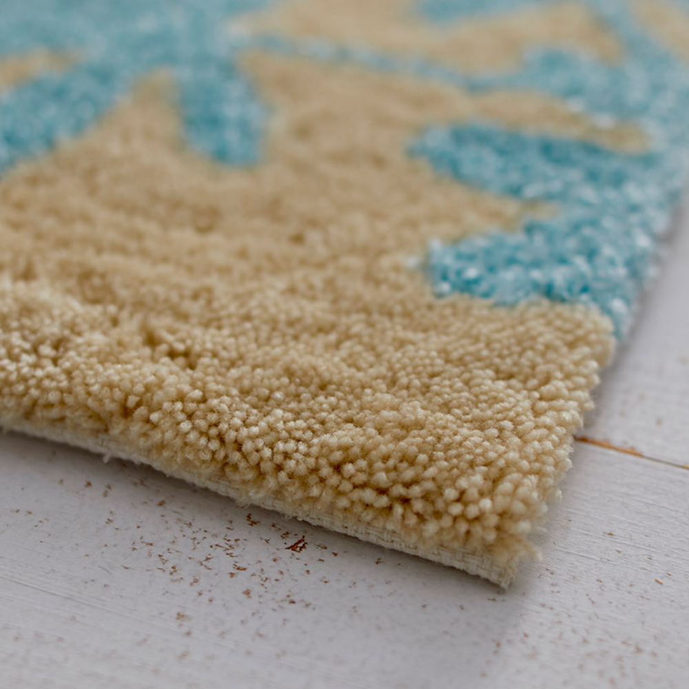 スミノエ 玄関マット おしゃれ 室内 北欧 45×75cm 長方形 ラグ