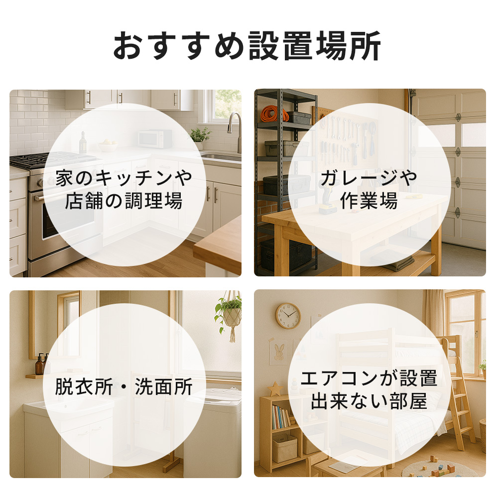 THREEUP（スリーアップ） スポット エアクーラー 移動式 スポット