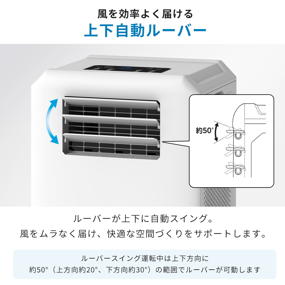 THREEUP（スリーアップ） ダクトレス ハイブリッド冷却スポットエア