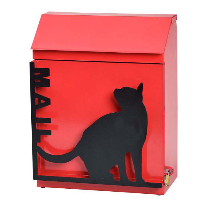 ★ 壁掛けポスト 猫 A4 鍵付き 防犯 郵便ポスト★ Amazon.co.jp: ヤマソロ ポスト 壁掛けポスト 猫 ねこ 動物 A4