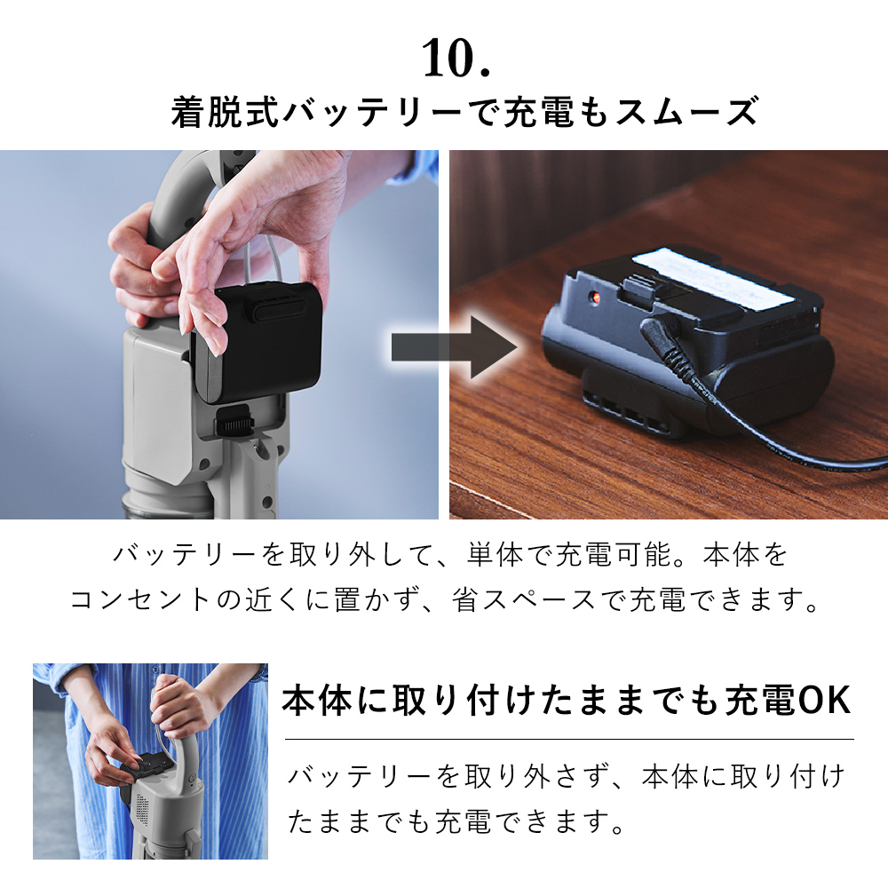ツインバード（TWINBIRD） コードレス 10/18は最大P10%！ スティック型