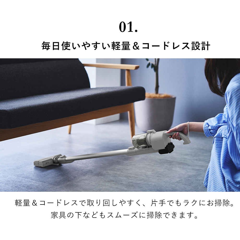 TWINBIRD(ツインバード) 掃除機 コード式 スティック ハンディクリーA ツインバード（TWINBIRD） コードレス スティック型 クリーナー 掃除機