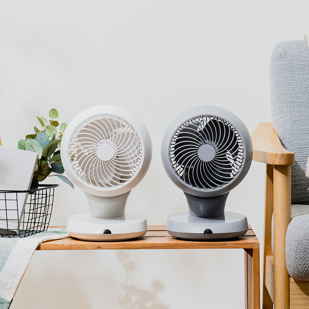 扇風機・サーキュレーター AIR CRAFT BATTERY,FAN UNIT Life on Products 完全分解USB給電式3Dサーキュレーター