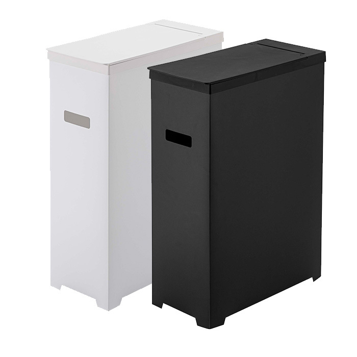 山崎実業 公式 タワー 蓋付き ゴミ箱 45L ゴミ袋用 2個組 スリム tower おしゃれ 分別 ダストボックス ごみ箱 35L 高さ調節 5205 5206 5332 | tower | 03