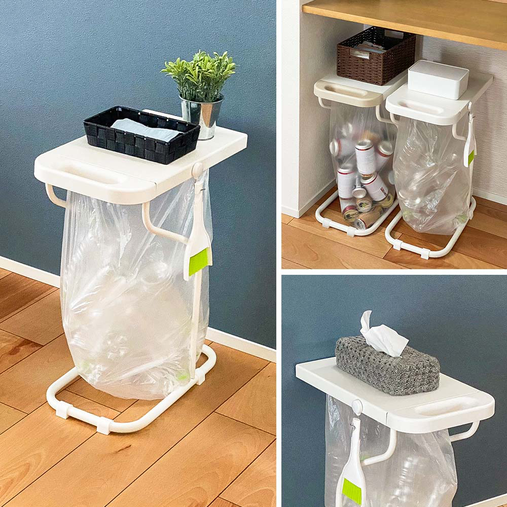 ゴミ箱 ゴミ袋ホルダー スタンド ダストボックス フタ付き 45L 分別