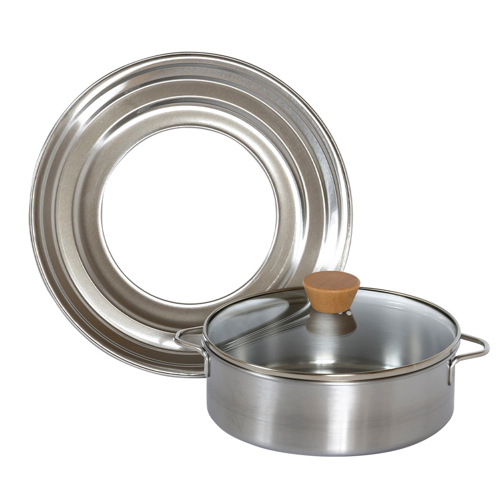 be worth style（ビーワーススタイル） ステンレス せいろ 浅型 蒸し器