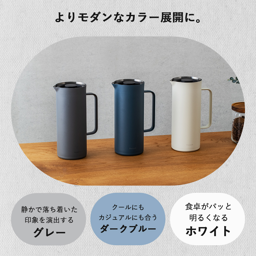 ピーコック魔法瓶工業 リビングポット 保温ポット 1L ピーコック