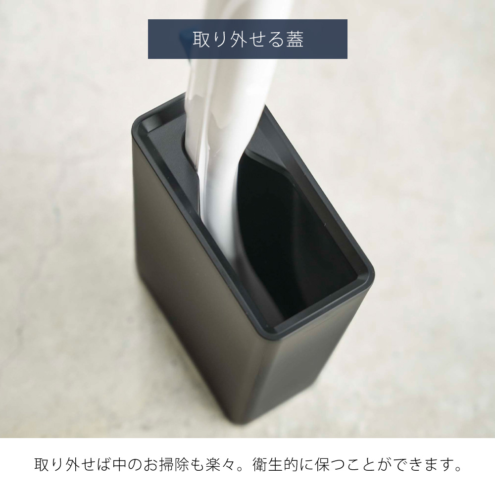 山崎実業 公式 タワー 流せるトイレブラシ スタンド tower 掃除 ホルダー トイレ 掃除道具 掃除 サニタリー トイレ 隙間収納 4855 4856 関連画像5