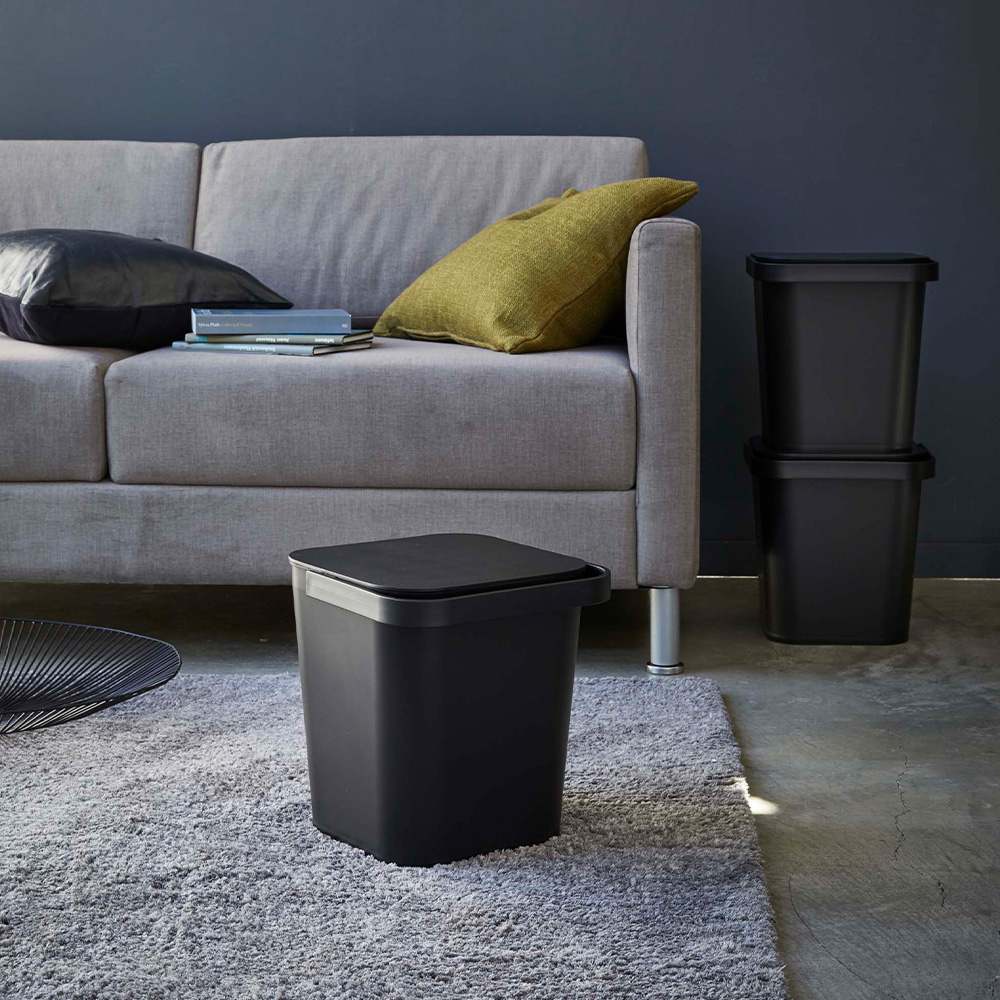 イマン　ポワージュ　ホーロー製蓋付き特大バケツ　ストッカー　目立つ欠け無し❣️ イマン ポワージュ ホーロー製蓋付き特大バケツ ストッカー 目立つ欠け