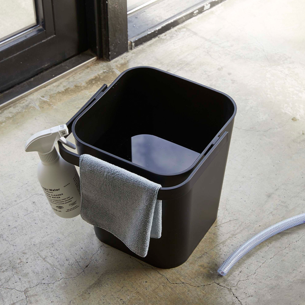 tower 山崎実業 公式 タワー フタ付バケツ 12L バケツ 蓋付き ふた