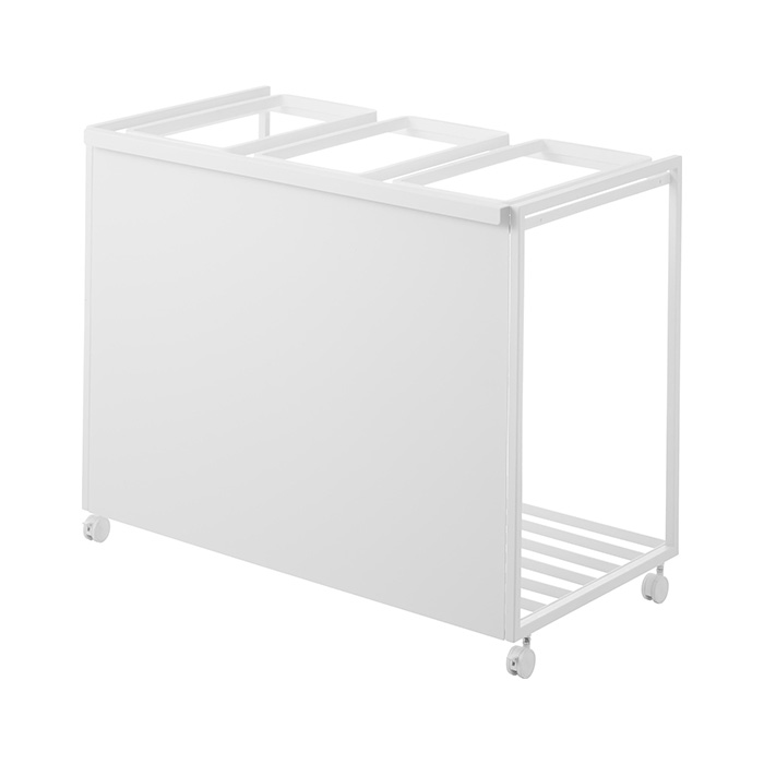 tower 山崎実業 公式 タワー 目隠し分別ダストワゴン 45L 3分別 ごみ箱