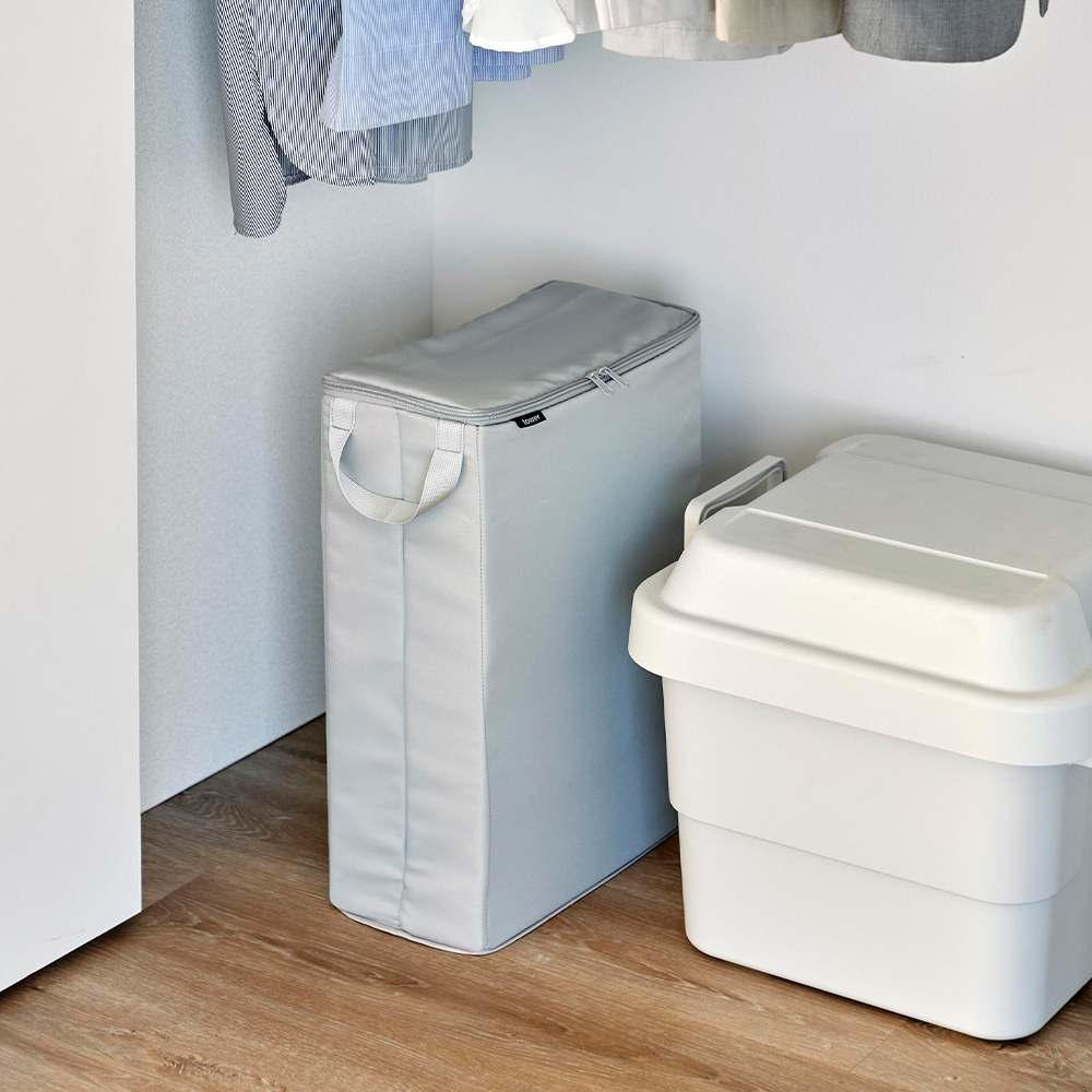 山崎実業 公式 タワー フリマ梱包資材収納ボックス tower 仕切り ポケット テープ 箱 ファスナー 持ち運び ダンボール メルカリ 4781 4782 | tower | 15