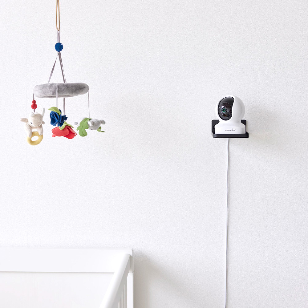 山崎実業 公式 スマート ウォール見守りカメララック 石こうボード壁対応 smart 赤ちゃん ペット ベビー モニター 固定 置き 4088 4089 | 山崎実業 | 12