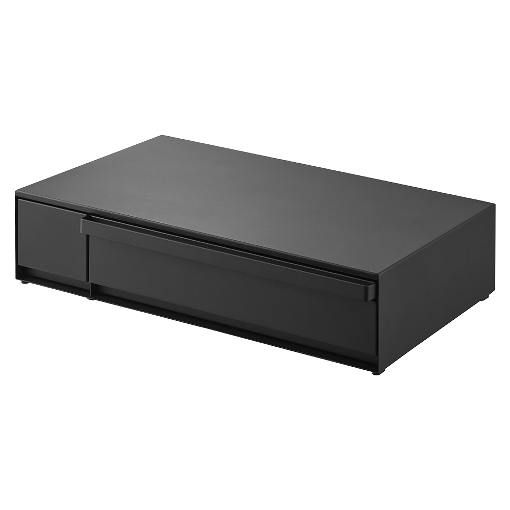 山崎実業 公式 タワー IHクッキングヒーター ラック 引き出し＆スライドテーブル tower レンジ 下 コンロ キッチン 収納 家電 1293 1294 | tower | 02