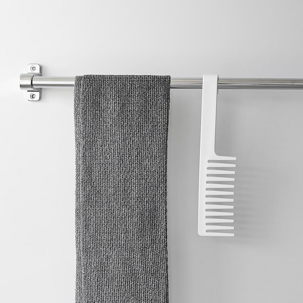 山崎実業 公式 タワー マグネットトリートメントヘアーコーム tower くし 櫛 ブラシ 粗め 浮かせる 引っ掛け 衛生的 お風呂 1304 1305 | tower | 12