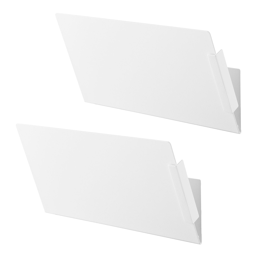 山崎実業 公式 タワー マグネット縦横連結プリント収納ラック 2個組 tower チラシ 冷蔵庫 キッチンパネル 壁面 A4 ファイル 玄関 1341 1342 | tower | 01