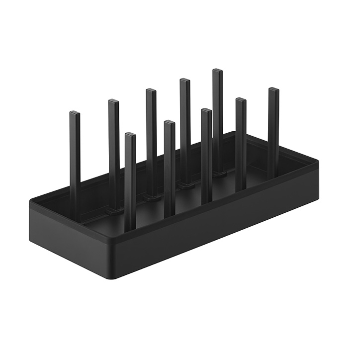 山崎実業 公式 タワー シンク下幅調節鍋蓋＆フライパン収納スタンド タワー tower 幅32 フライパンスタンド 鍋蓋ホルダー 1359 1360 | tower | 02